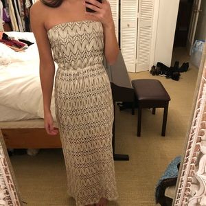 Strapless Full-Length Cover Up/Dress